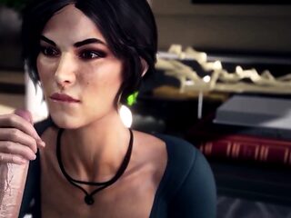 Brunette MILF 3D HENTAI COMP Animation