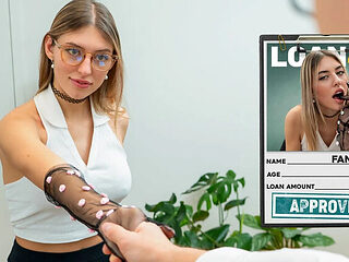 Hot Blonde Office Interview Turns Wild - Fanta Sie Gets Stretched Hard by Boss Stanley Johnson