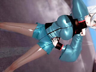 Miorine Remblanc (Suit Gundam Witch of Mercury) (3D HENTAI)