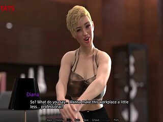 Humungous Jugs Wifey Cheats On Hubby With Manager - 3 DIMENSIONAL Office Lovemaking Game Demo Chapter two