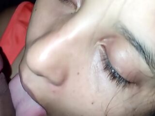 I Squeeze All The Milk Out Of Her Mouth And Swallow All Her Cum