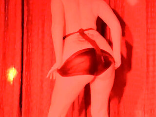 Trixie striptease masturbating and cumming