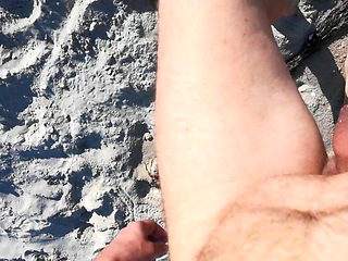 nude walk on nude beach