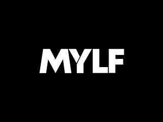 Mylf - Busty Blonde Slut Gets Her Tight Milf Pussy Wet And Fucked During Yoga Workout