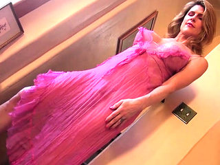 Hot shemale rimjob and cumshot