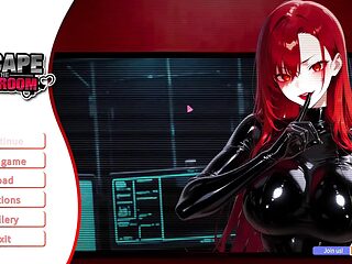 In this anime-themed video game, two best friends find themselves trapped
