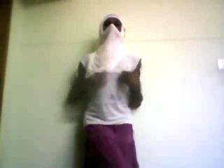 hijabi school girl2018 homemade tease