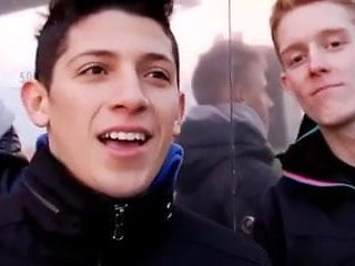 Mexican Guy Travelling in Europe