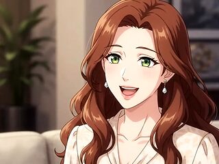 Stepmom seductively practices with her student in a heated rehearsal.
