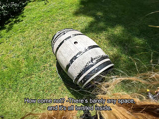 Predicament - Endurance - Slave Locked in Barrel Used as Human Toilet (233)