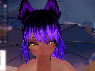 Naughty lewd streamer teases your manhood and makes you explode twice