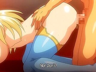 Buxom Hentai Babe Hard Porn Video