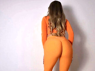 Litclit69 Horny Teen in Gym Leggings Fucks Doggystyle Before Yoga - Big Ass Amateur POV