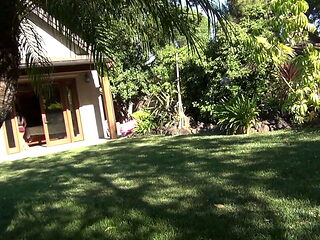 Brunette lesbians have a sensual shower together then fuck 