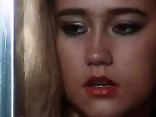 Vintage Italian Blonde in White Stockings Giving Blowjob and Creampie