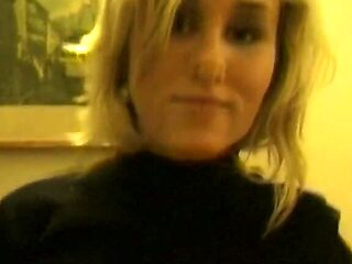 Sonja's first porn an exhibitionist street whore