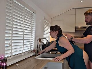British Hairy MILF Stepmom Creampie Roleplay