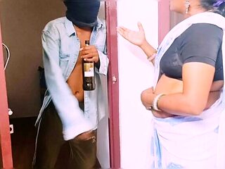 Telugu Wife Dirty Talk and Hardcore Sex with Big Dick in Saree