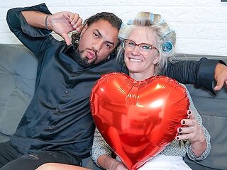 Small Granny Ass Stretched by Fat Dick