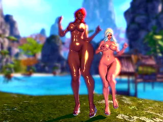 Double gon dance ( front view)