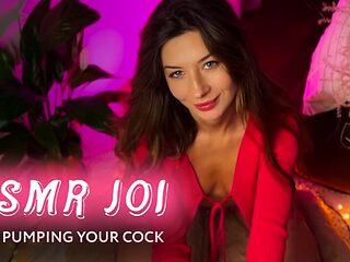 ASMR JOI. Your sweet brunette Fast and Aggressive Mic Pumping Your Cock. Amy Haze