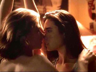 Kristy Swanson and Jennifer Connelly - ''Higher Learning''