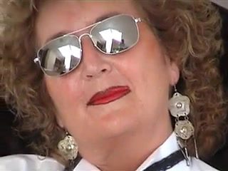 Granny Head #39 On The Balcony