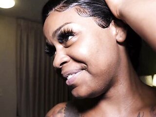 Innocent amateur at hood dirt