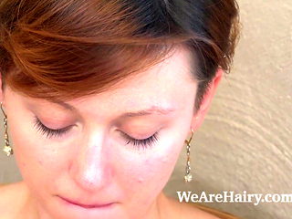 Ginta strips and masturbates with her coffee