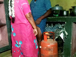 Village girl kichen doggy style