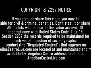 Big tits sex with libidinous Angelina Castro and Angelina from Angelina Castro
