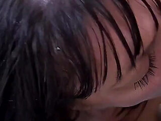 Curvy Big Tits MILF Leila Lixx Is Gangbanged in the Gloryhole and Eats Hot Cum Loads