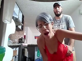 I Went To The Kitchen And He Stuck His Cock All The Way