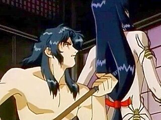 Busty Japanese Anime Gets Spider Monster Fucked