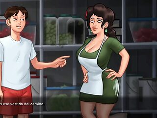 Three hot cartoon girls get fucked in a Summertime Saga