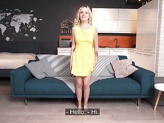 Fem's innocent virgin clip by Defloration TV