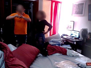 Maid has huge natural boobs and is ready to fuck  