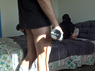 Muslim Stepmom Was Shocked When I Flashed My Big Cock in Front of Her