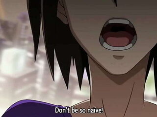 Boyfriend Watches as Girlfriend Gives Oral to His Dick in Anime