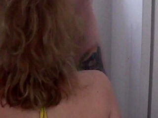 Yellow Dress & Hungry Throat: Karla’s CFNM Blowjob, Tit-cum Worship & Pounded Face