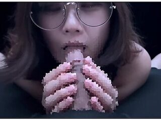 Female College Student In Fishnet Tights Footjob &blow Job Cum In Mouth