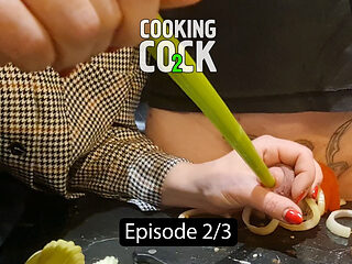 CBT. Extreme Dick and Urethral Torment in the Kitchen! Cooking Cock 2. Episode 23. Full.