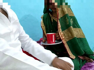 Father in low called on the pretext of drinking tea and fuck