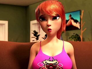 3D FUTA - Horny Dickgirls Rough ANAL - 2024 Animation