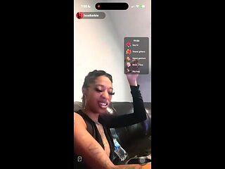 Hot Black Maid Does Some Webcam Black and Ebony