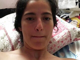 I creampie my stepsister's rich vagina and fill her pussy with milk