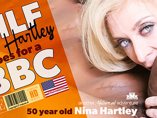 Nina Hartley Is A 48 Year Old Milf Pornstar Who's Craving A Hard Big Black Cock To Fuck Her Hard