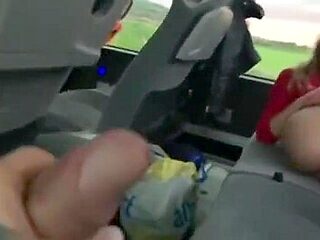 Step brother fuck Step sister on Bus on Pussy fucking