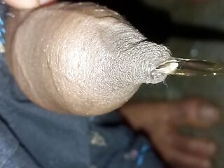 Tight Foreskin Phimosis Cock Closeup Pissing and Jerking