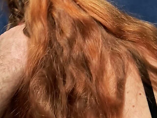 POV Fucking Thick Redhead MILF With Butt Plug In Her Ass